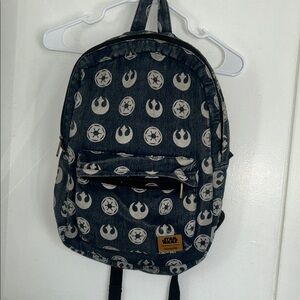Loungefly Star Wars Black and White Backpack